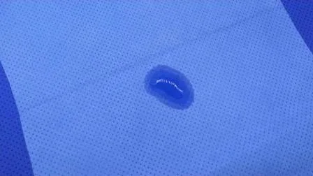 Tissu non-tissé médical Smpe hydrophile stratifié par film de PE pour le renfort de drapé